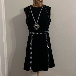 Black Knee fit studded sleeveless Party Dress
Michael Kors